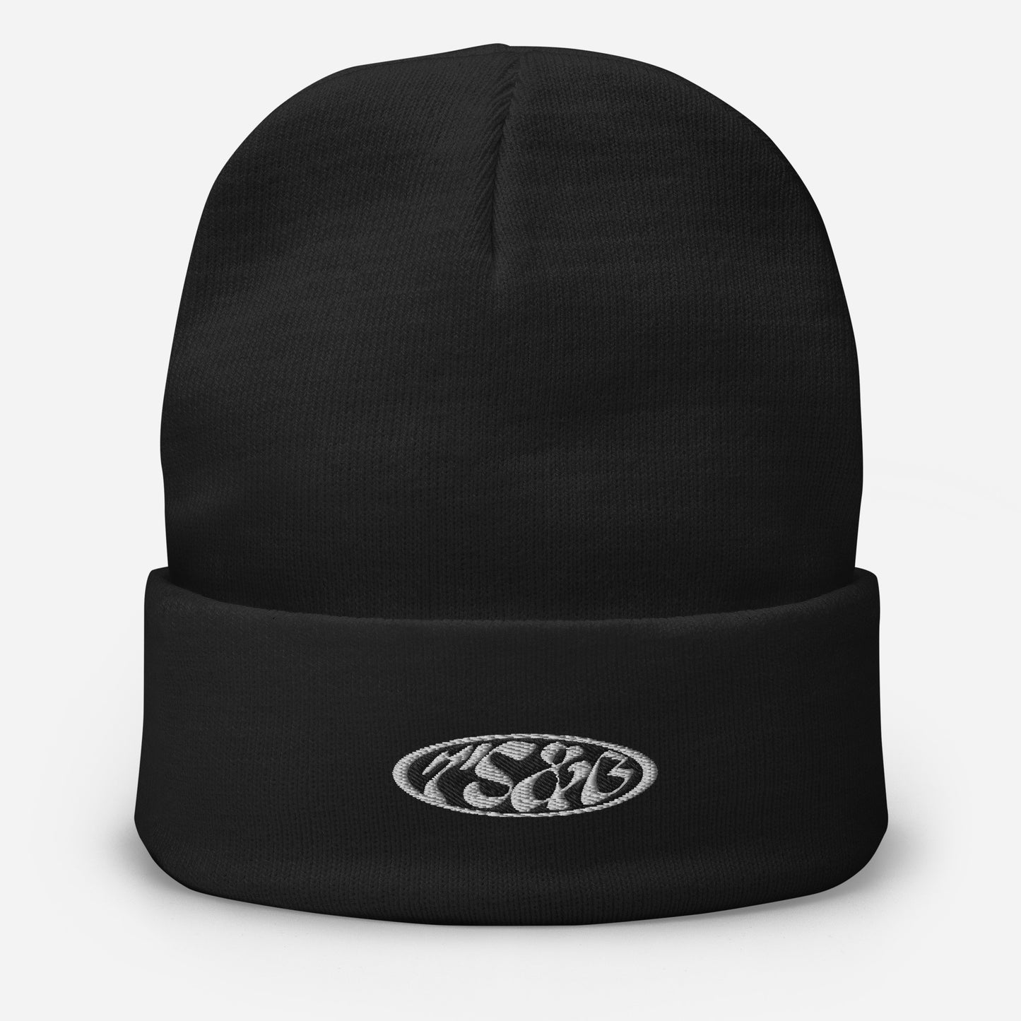 6wide embroiderd beanie