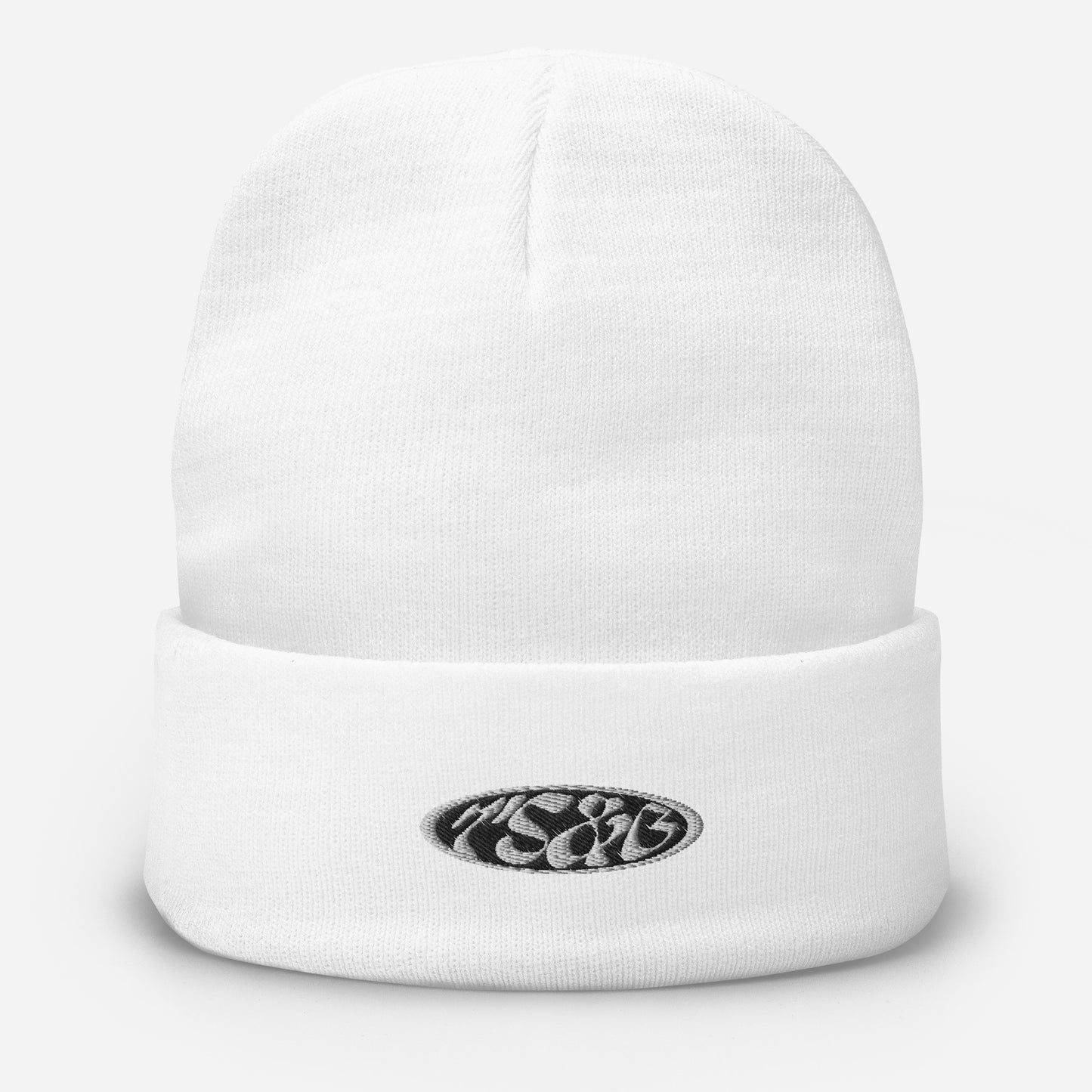 6wide embroiderd beanie